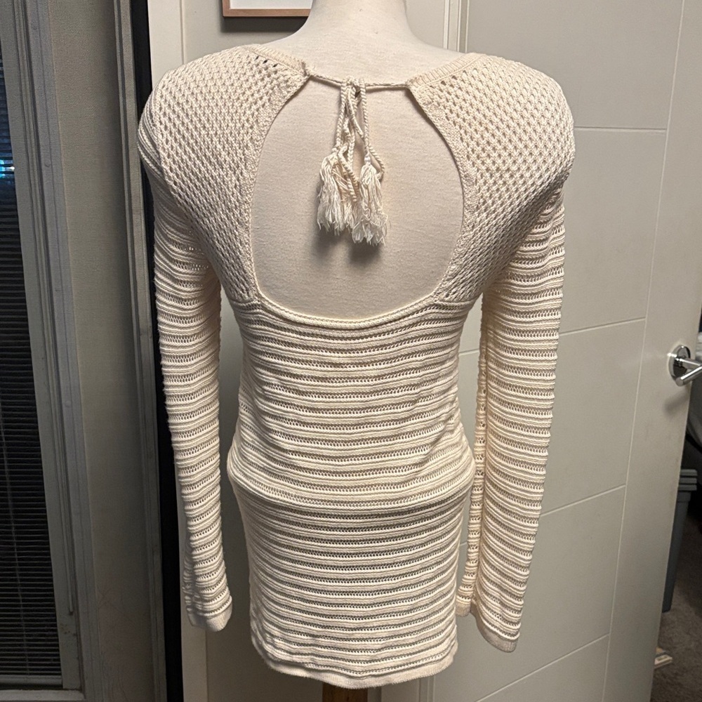 Club Monaco Cream Knit Sweater